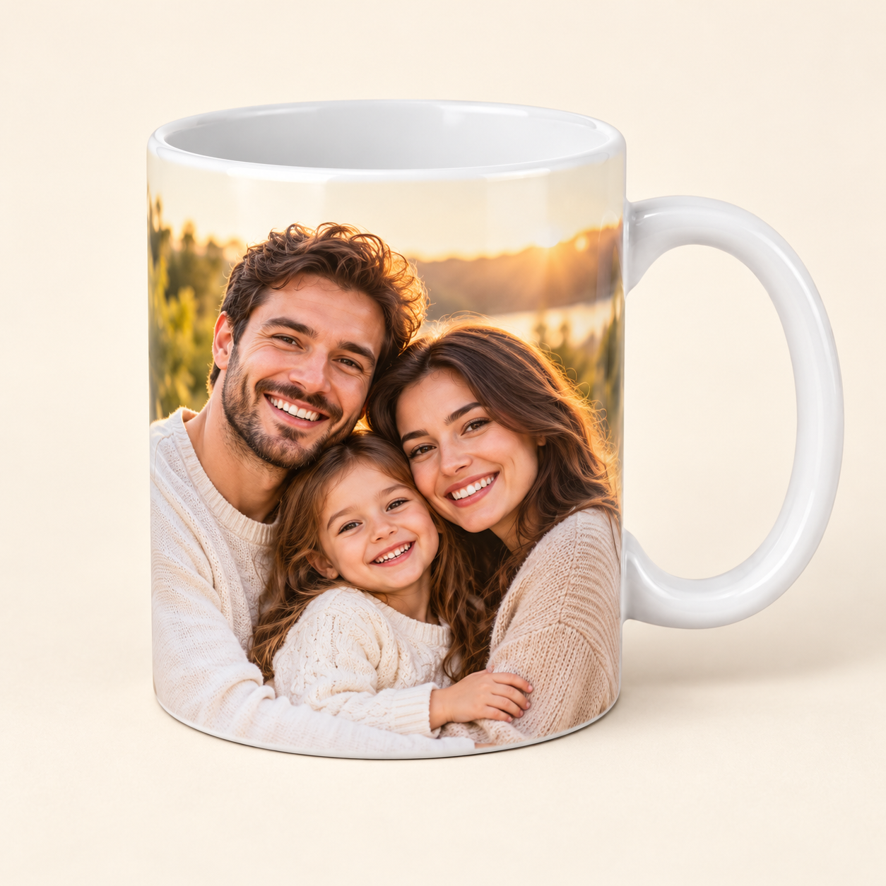 Filxhan i Personalizuar i Bardhë (Mug) për Sublimim, Dhuratë Klasike - foto 1
