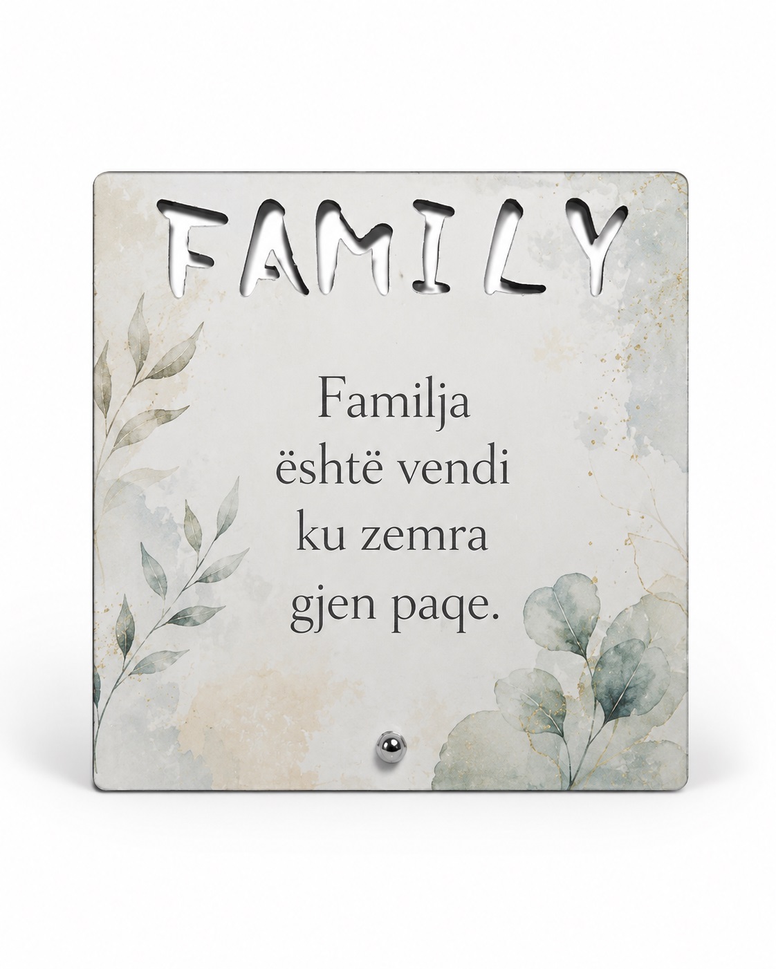 Kornizë Druri e Personalizuar me Foto, 15 × 15 cm – foto 3