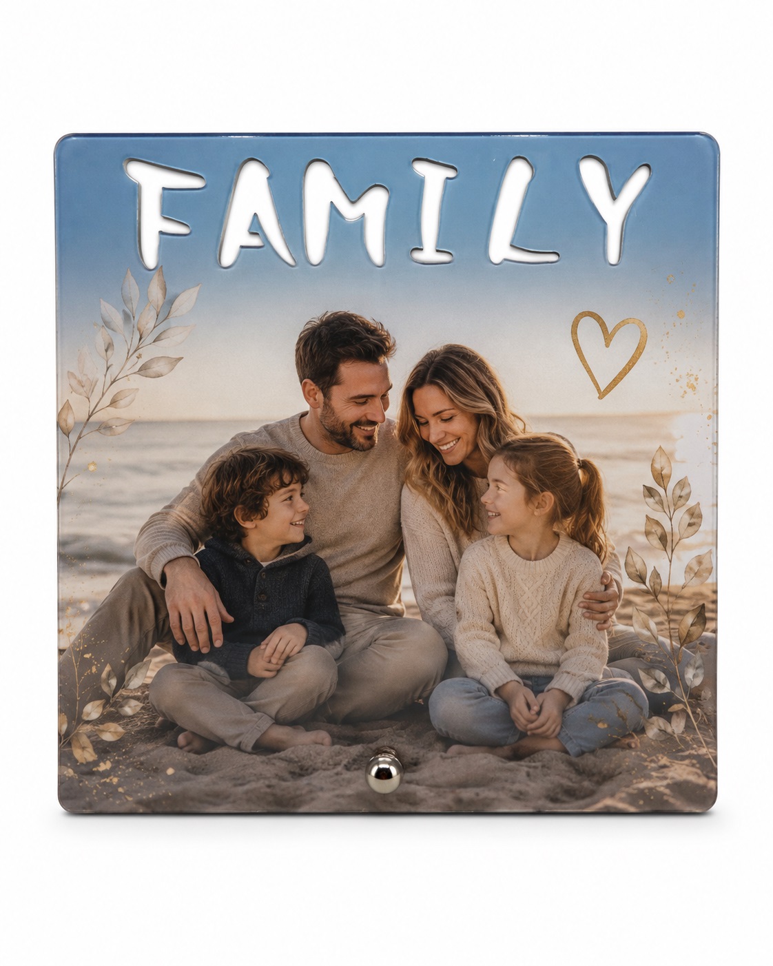 Kornizë Druri e Personalizuar me Foto, 15 × 15 cm – foto 6