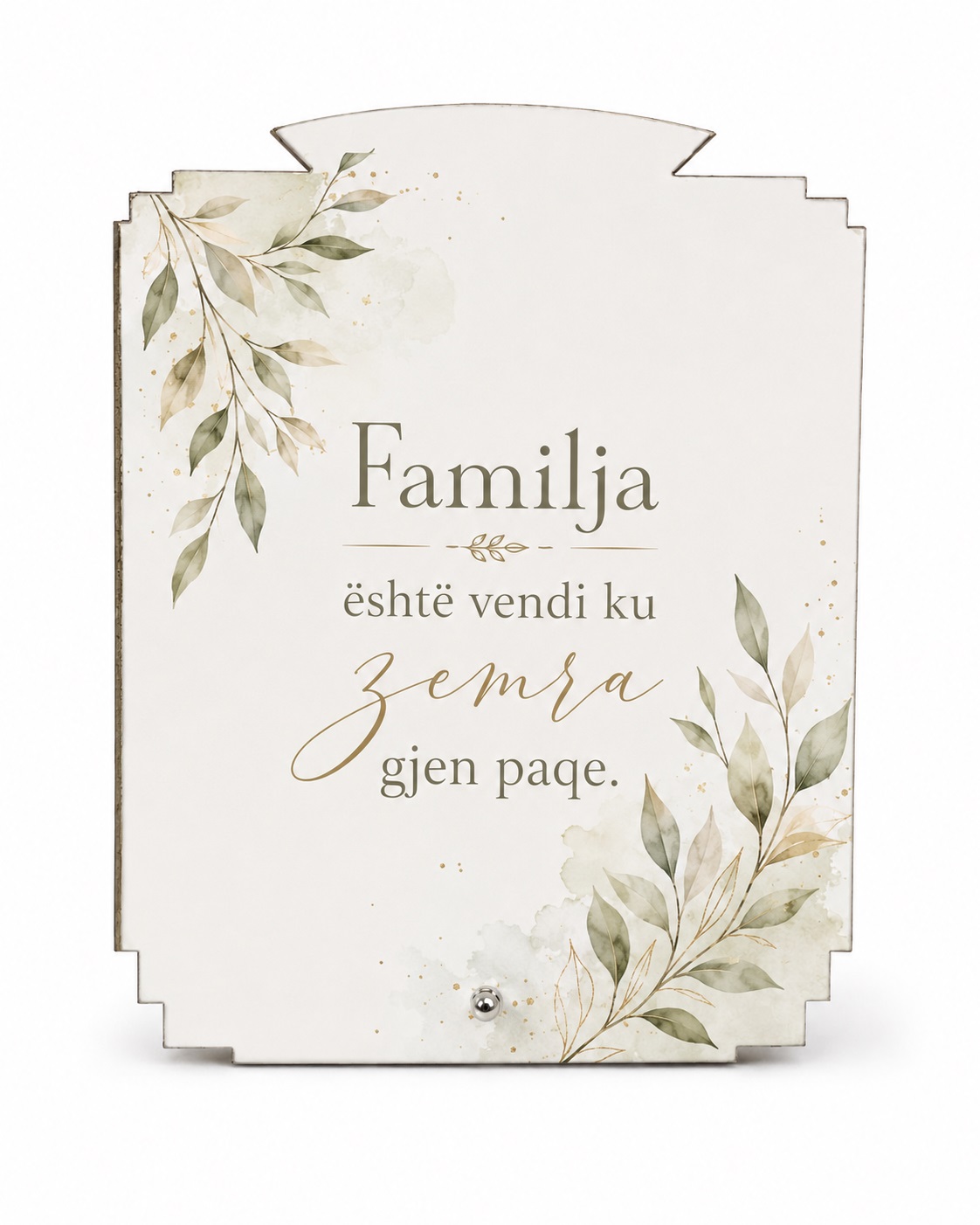 Kornizë Druri Dekorative e Personalizuar, 17 × 20 cm – foto 4