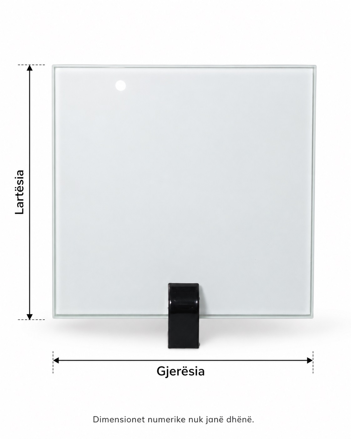 Kornizë Xhami e Personalizuar me Foto, 10 × 10 cm – foto 5
