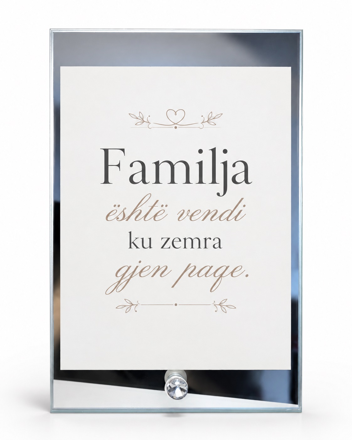 Kornizë Xhami Vertikale e Personalizuar, 15 × 22 cm – foto 4