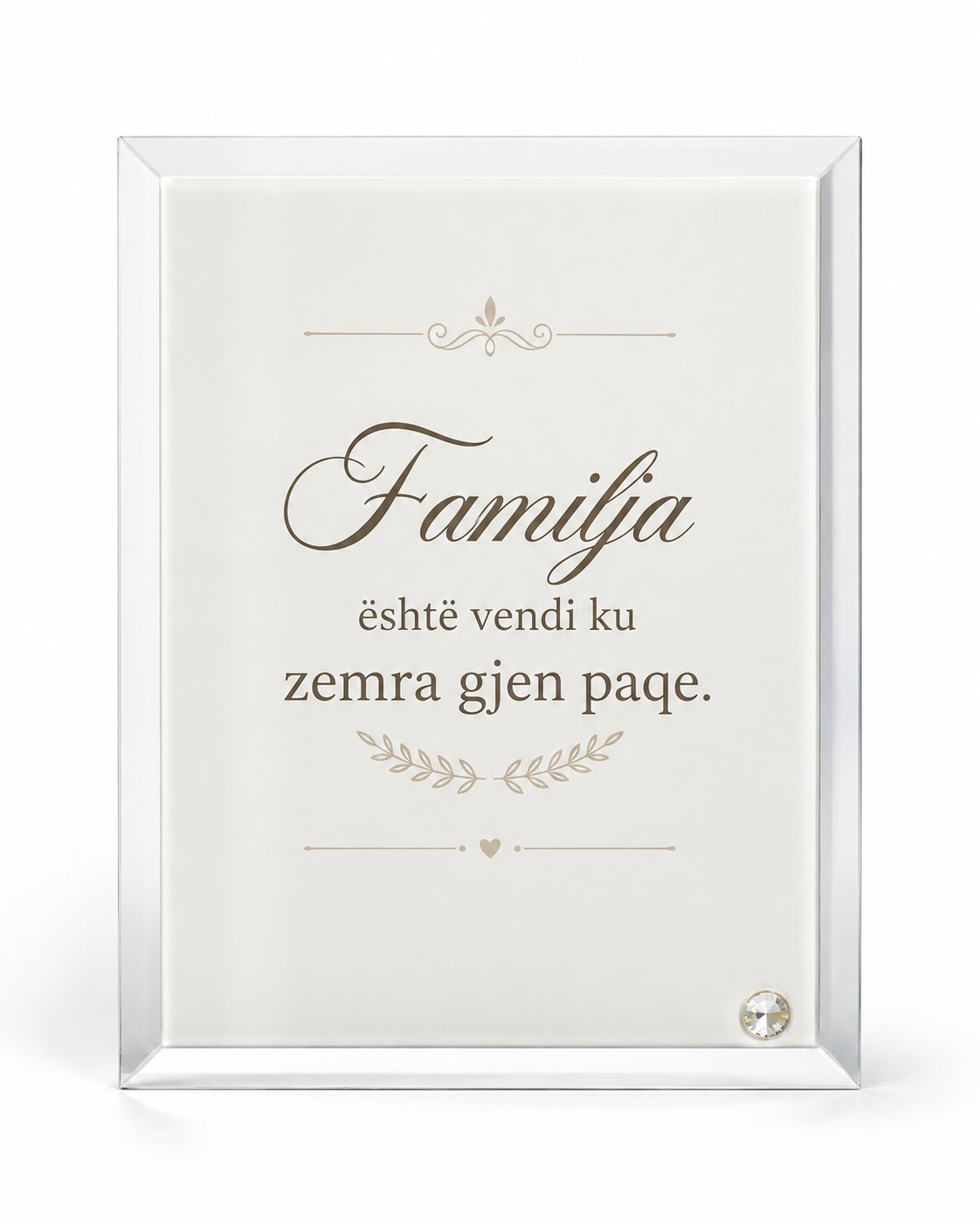 Kornizë Xhami Horizontale e Personalizuar, 18 × 23 cm – foto 1