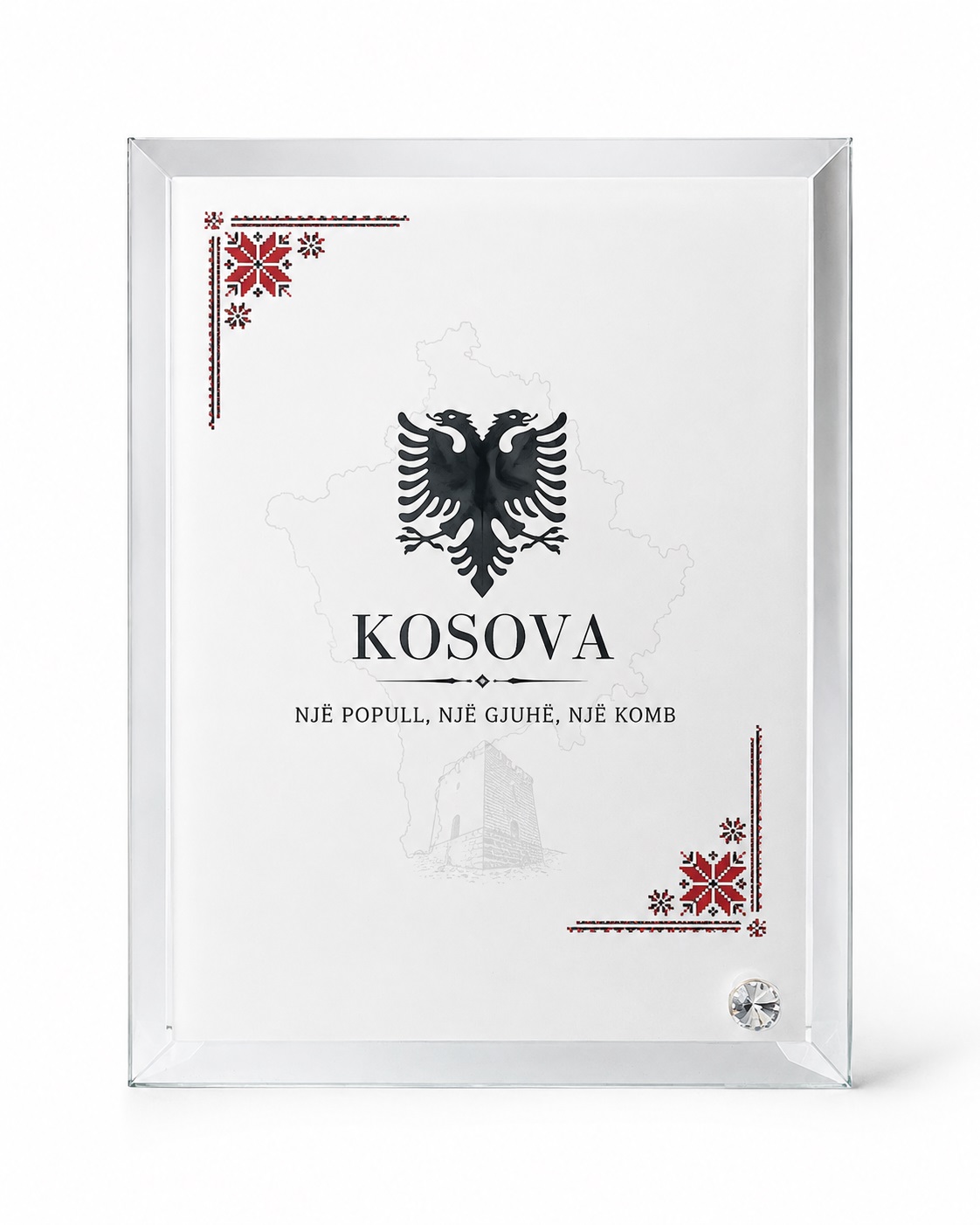 Kornizë Xhami Horizontale e Personalizuar, 18 × 23 cm – foto 3