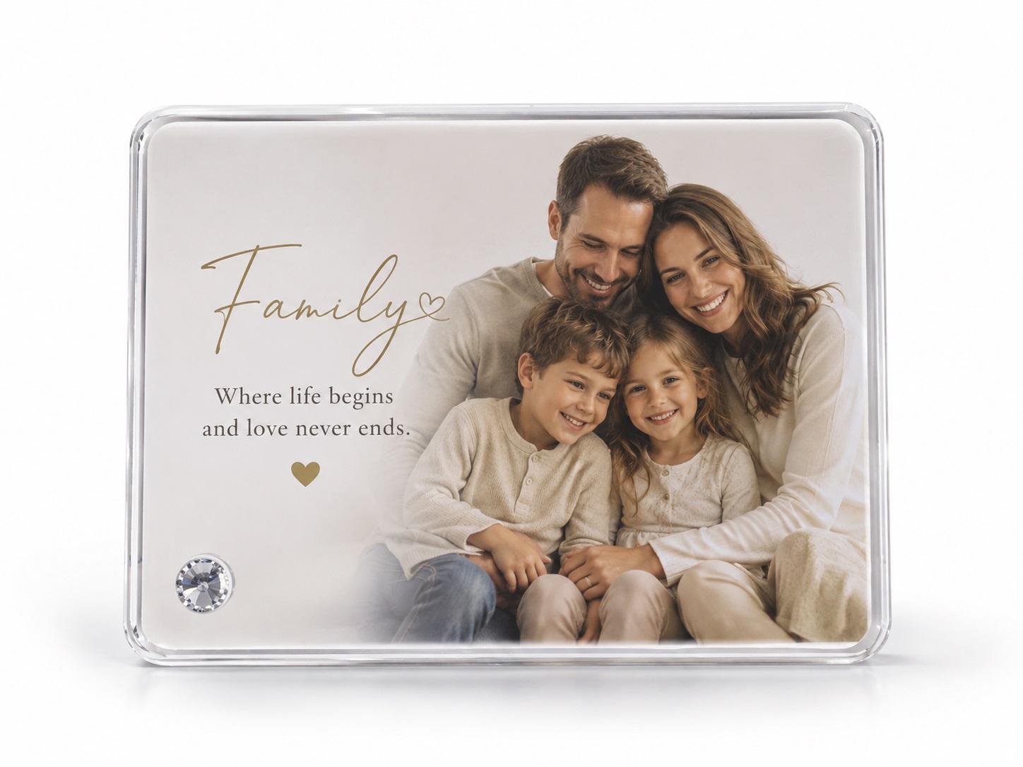 Kornizë Xhami e Personalizuar me Foto, 18 × 13 cm – foto 6