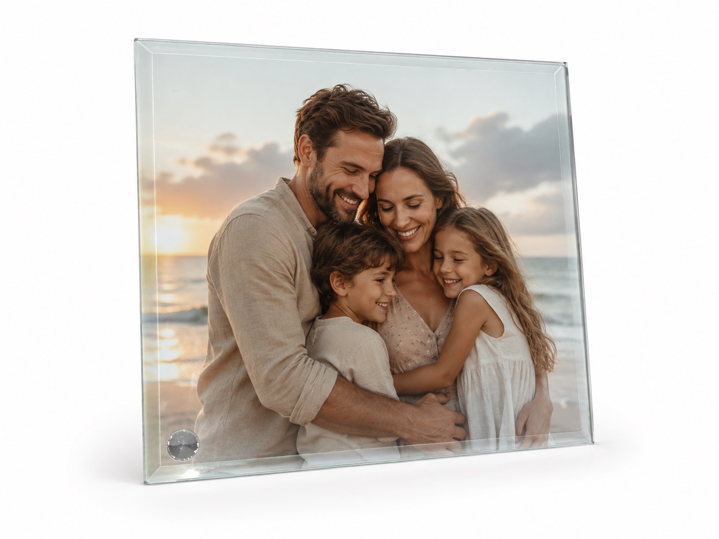 Kornizë Xhami Katrore e Personalizuar, 20 × 20 cm – foto 6