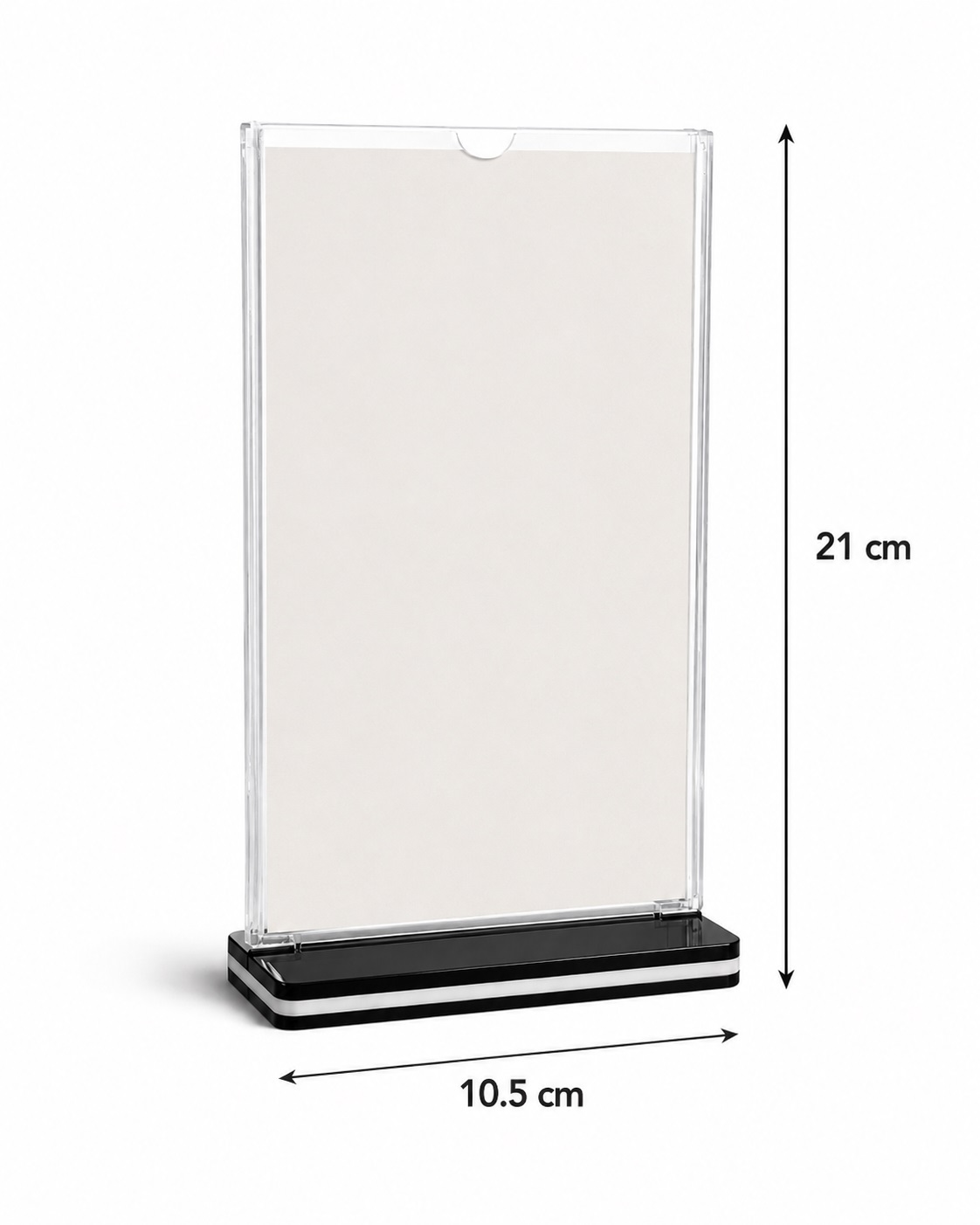 Mbajtëse Menuje dhe Informatori për Restorante, 10.5 × 21 cm, e Personalizuar – foto 5