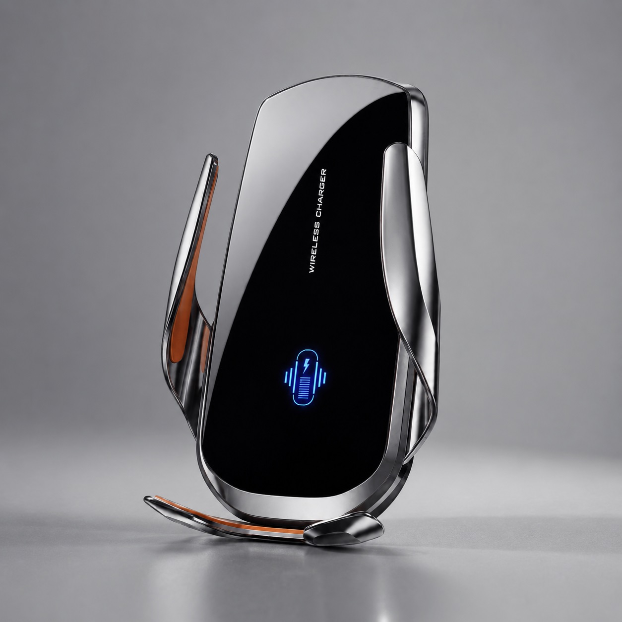 Mbajtëse Telefoni për Makinë T1 me Karikim Wireless 15W dhe Rrotullim 360°