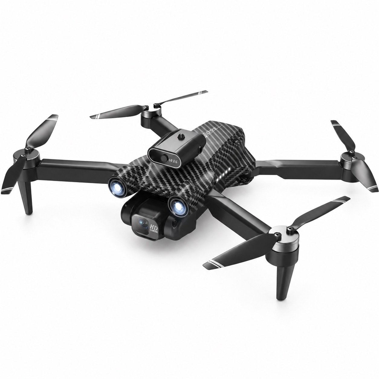 Mini Dron i Palosshëm A13 me Kamera të Dyfishtë të Deklaruar 8K, Shmangie Pengesash, Optical Flow dhe Telekomandë – foto 7