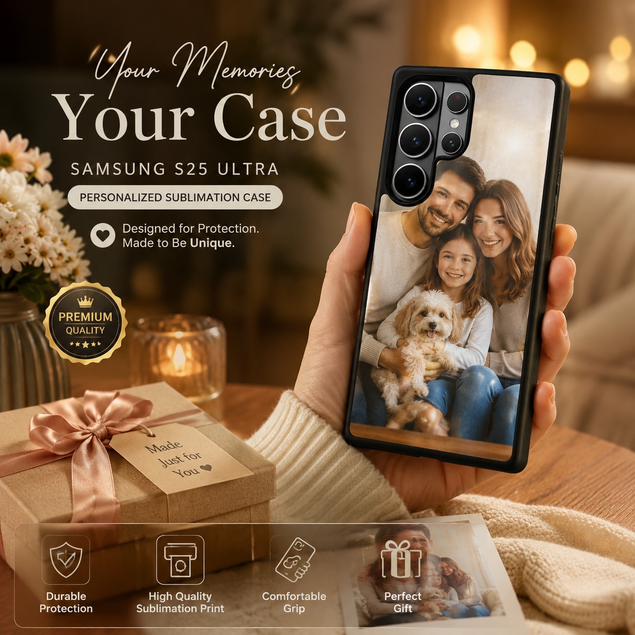 Case Mbrojtës i Personalizuar për Telefon (Të gjitha modelet), Sublimacion
