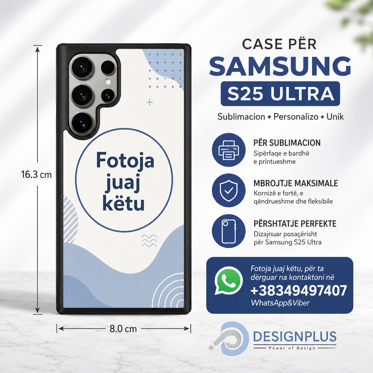 Case Mbrojtës i Personalizuar për Telefon (Të gjitha modelet), Sublimacion