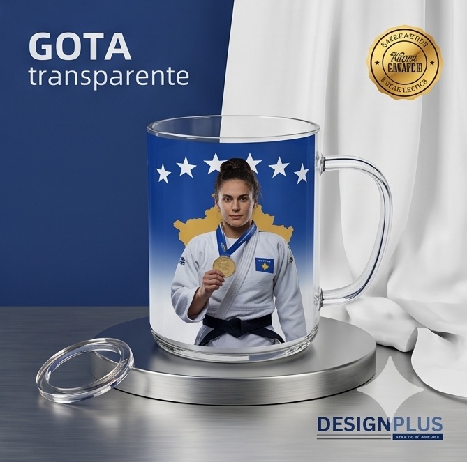 Gotë Xhami Transparente 11oz për Sublimim, Cilësi e Lartë