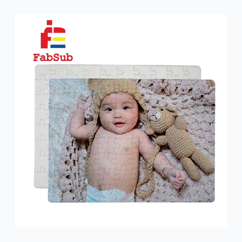 Puzzle i Personalizuar me Foto për Sublimim, Forma Klasike dhe Zemër - foto 2