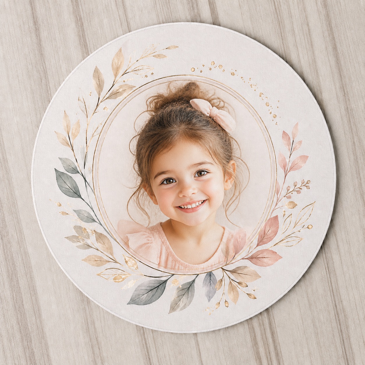 Mouse Pad Rrethor i Personalizuar për Sublimim (Diametër 20 cm)