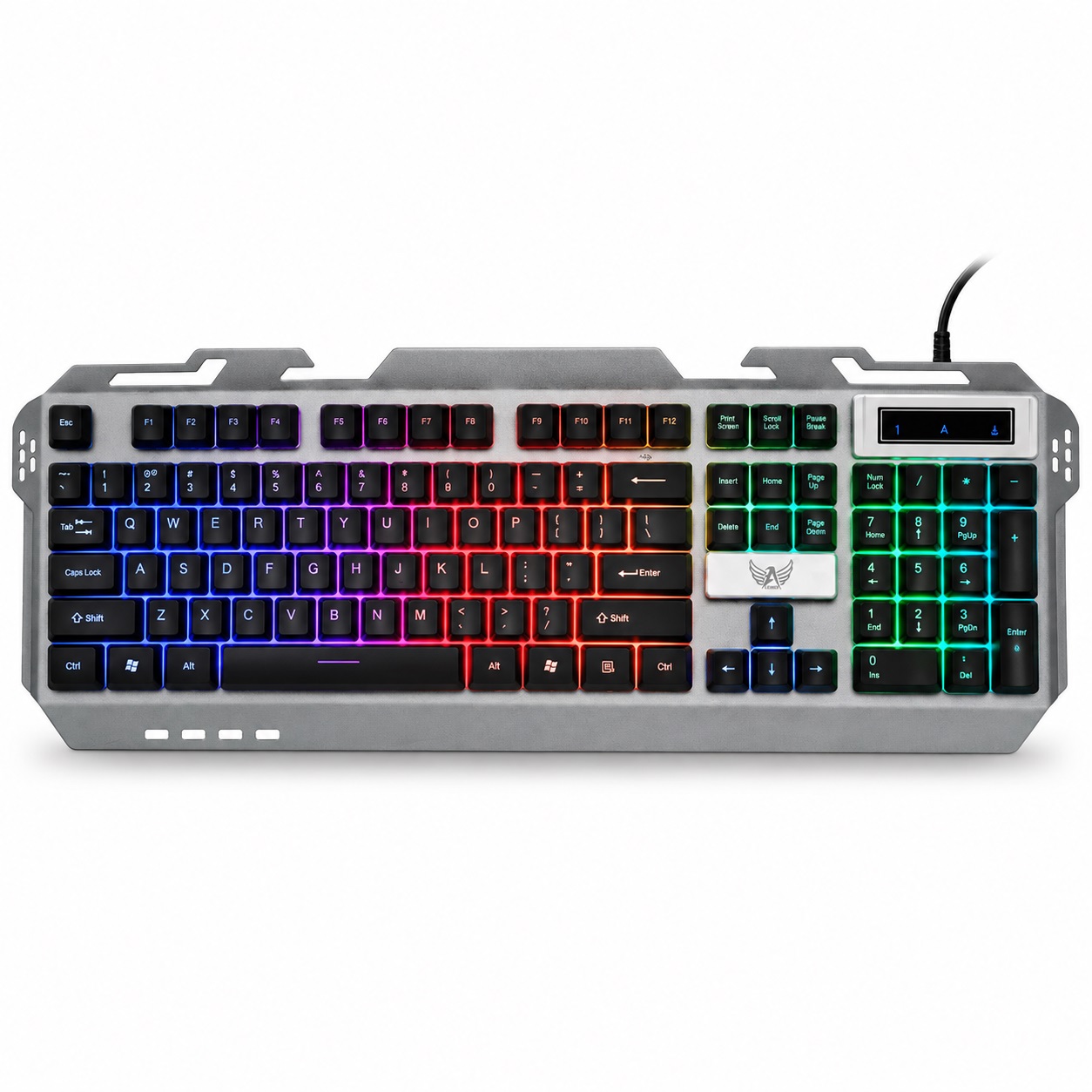Tastierë Gaming me Ndriçim Shumëngjyrësh dhe Bllok Numerik