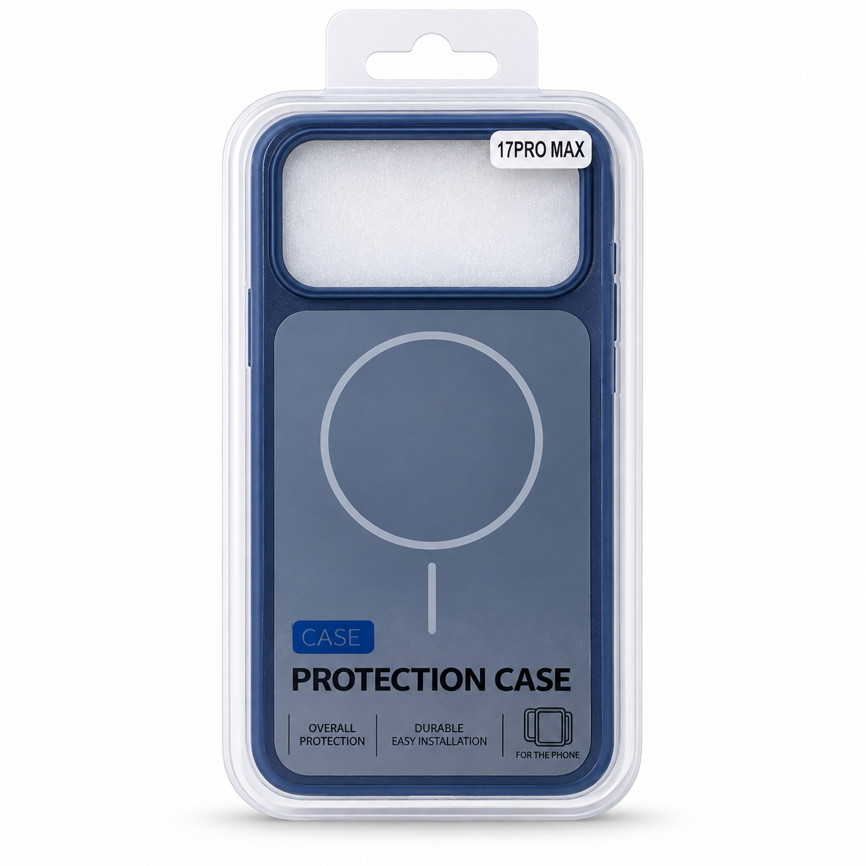 Mbrojtëse për iPhone 17 Pro Max – Blu e Errët