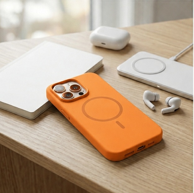 Mbrojtëse Silikoni me MagSafe për iPhone 17 Pro