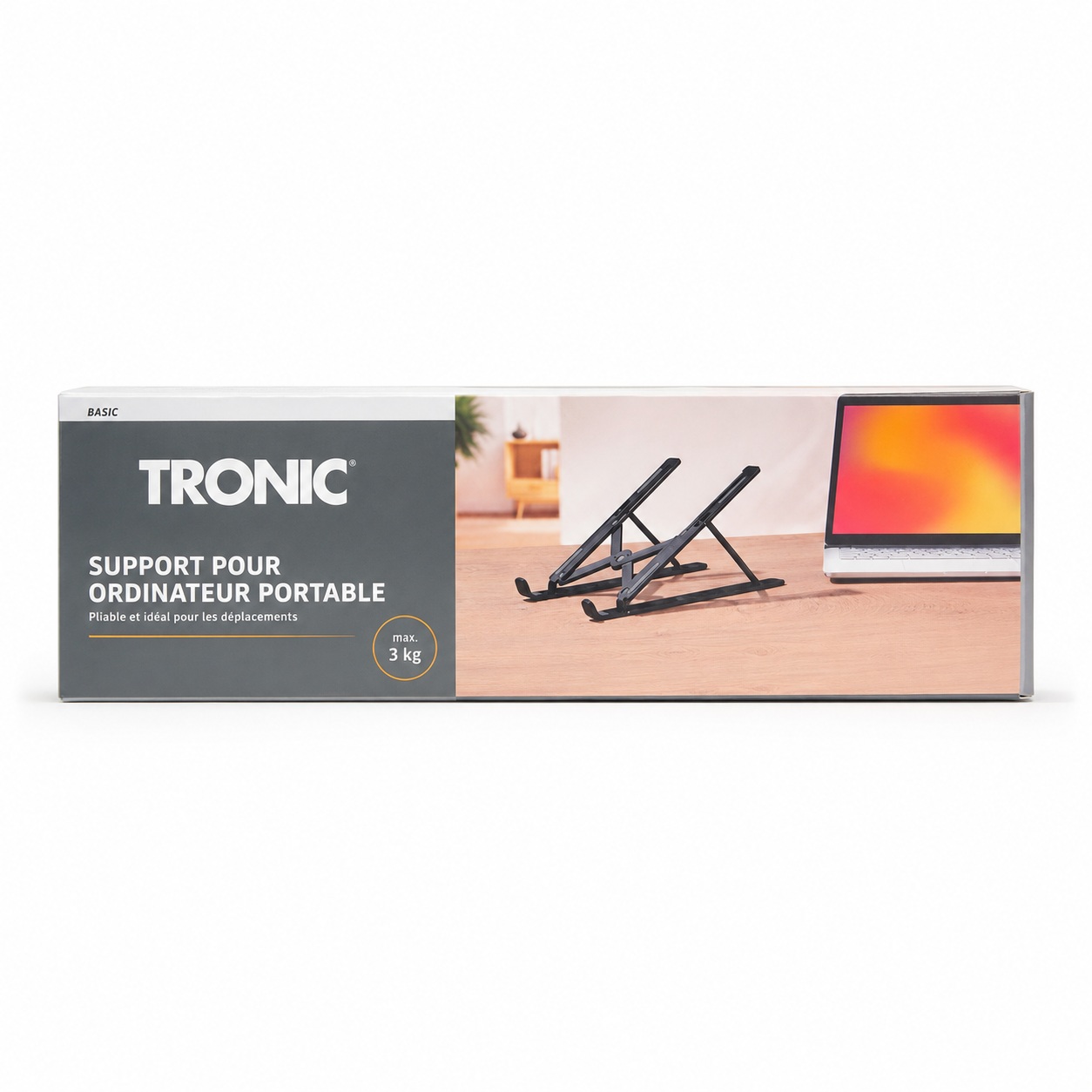 Mbajtëse Laptopi Ergonomike dhe e Palosshme Tronic (Max 3kg)