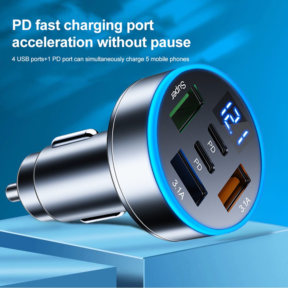 Karikues Multi-Port 66W Super Fast me 5 Dalje (USB-C & USB-A)