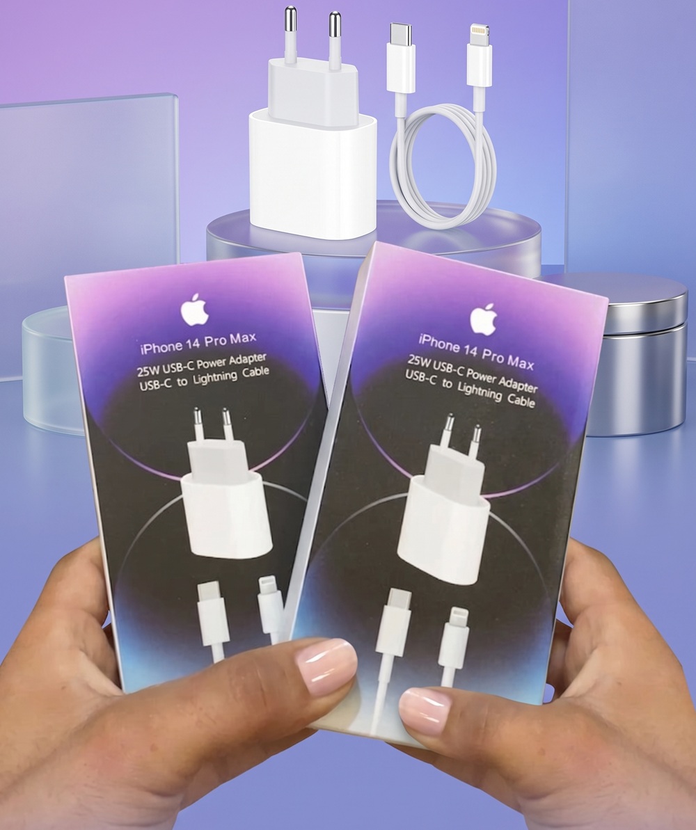 Adapter Karikimi 25W USB-C me Kabllo (Për Apple), me karikim të shpejtë, për shtëpi, zyrë dhe udhëtime, ngjyrë e bardhë