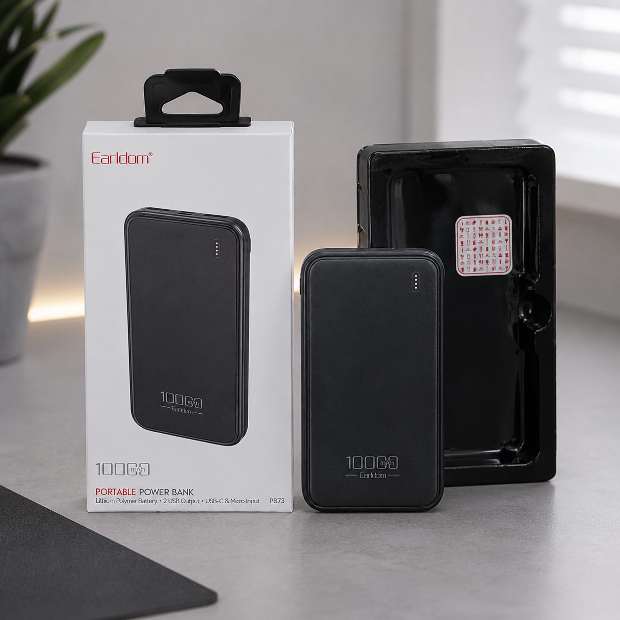 Power Bank Earldom PB73 me karikim të shpejtë - foto 2