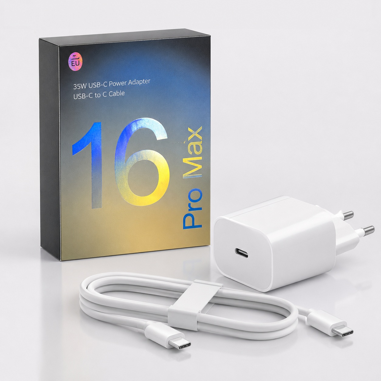 Karikues 35W USB-C për iPhone 16 Pro Max me Kabllo USB-C to USB-C
