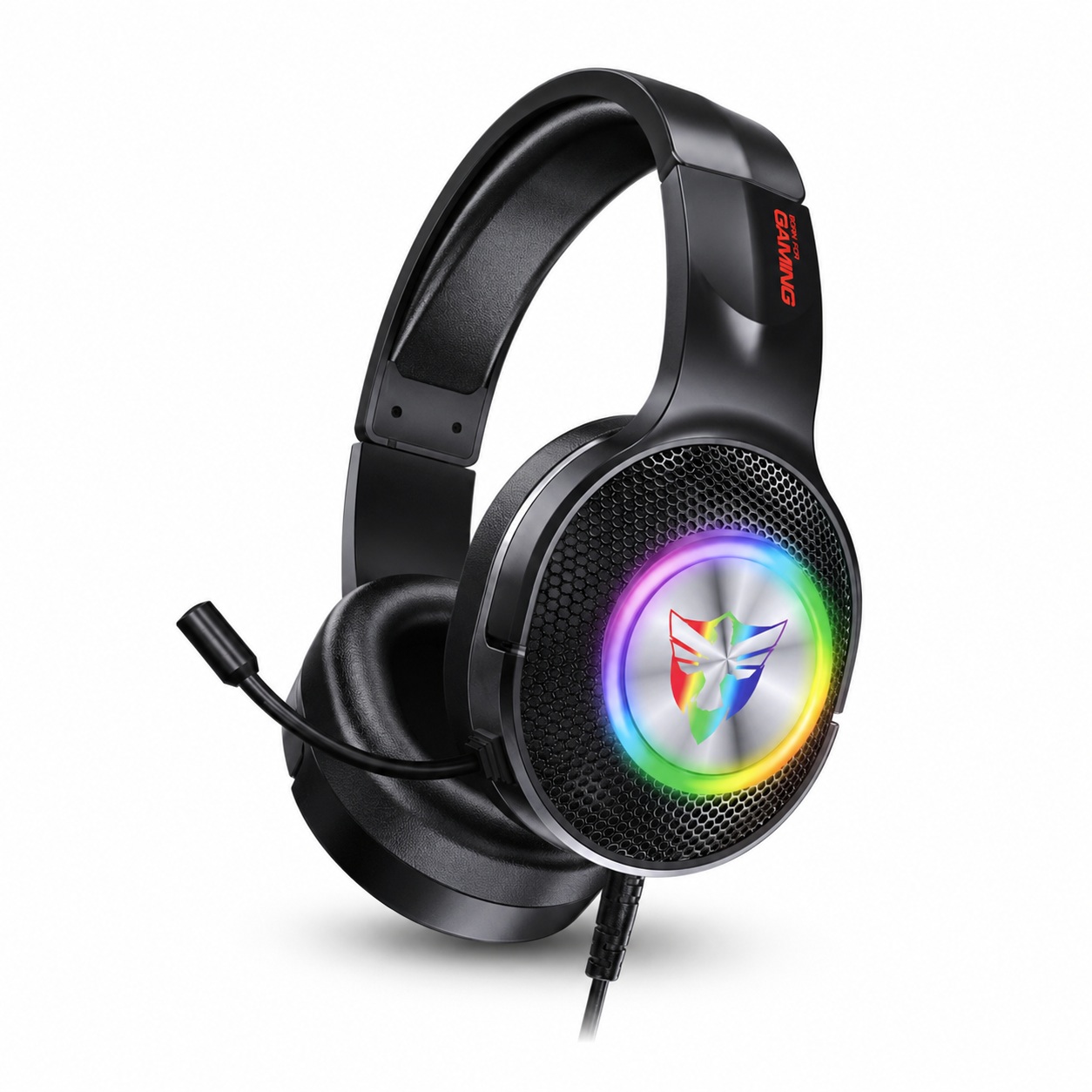 Kufje Gaming G615 me Mikrofon dhe Ndricim RGB