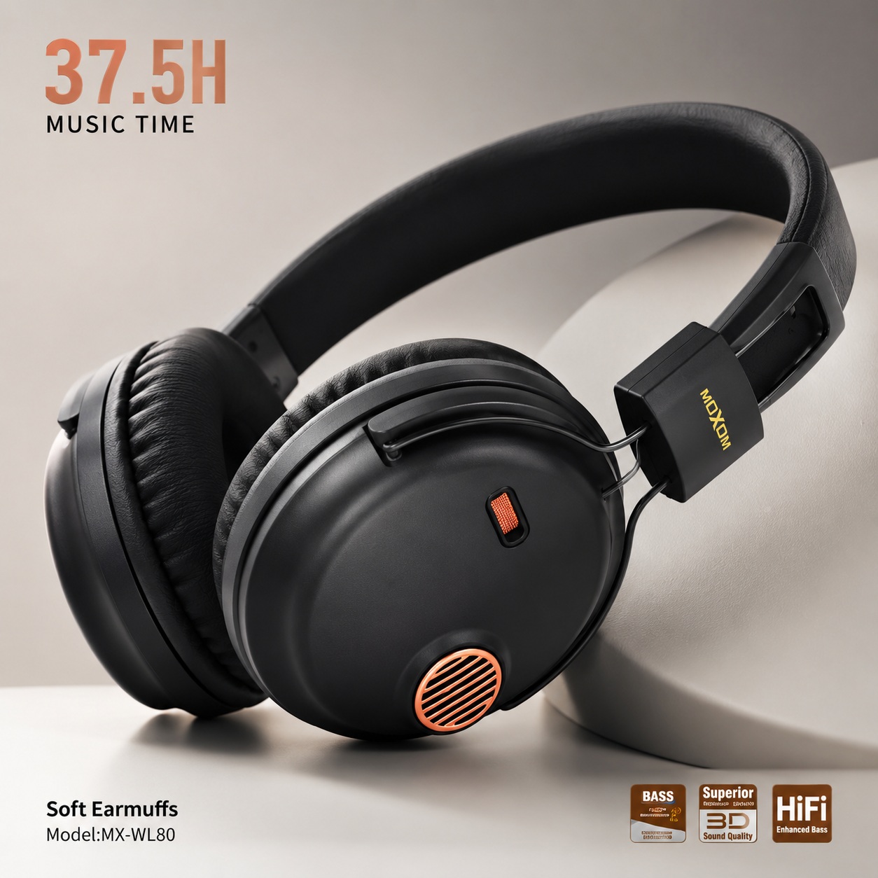 Kufje Maxom 37.5H Premium Voice Wireless