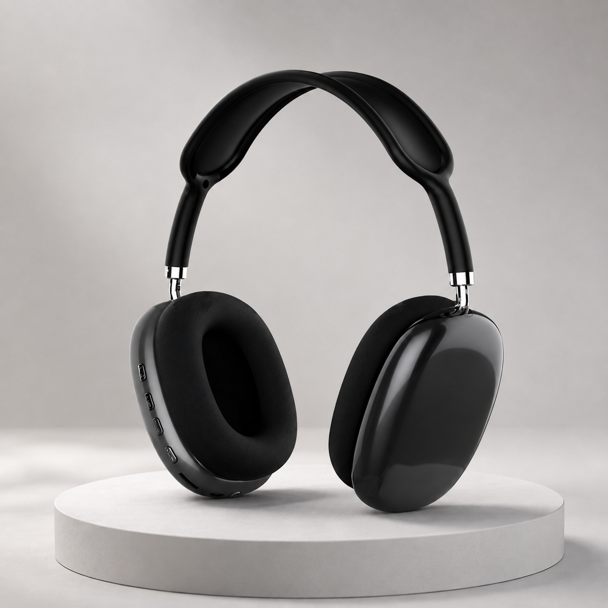 Kufje Wireless P9 Max mbi-vesh, ngjyrë e zezë - foto 3