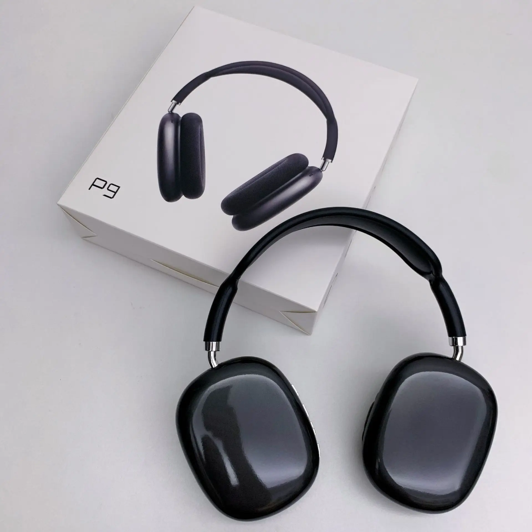 Kufje Wireless P9 Max mbi-vesh, ngjyrë e zezë - foto 5