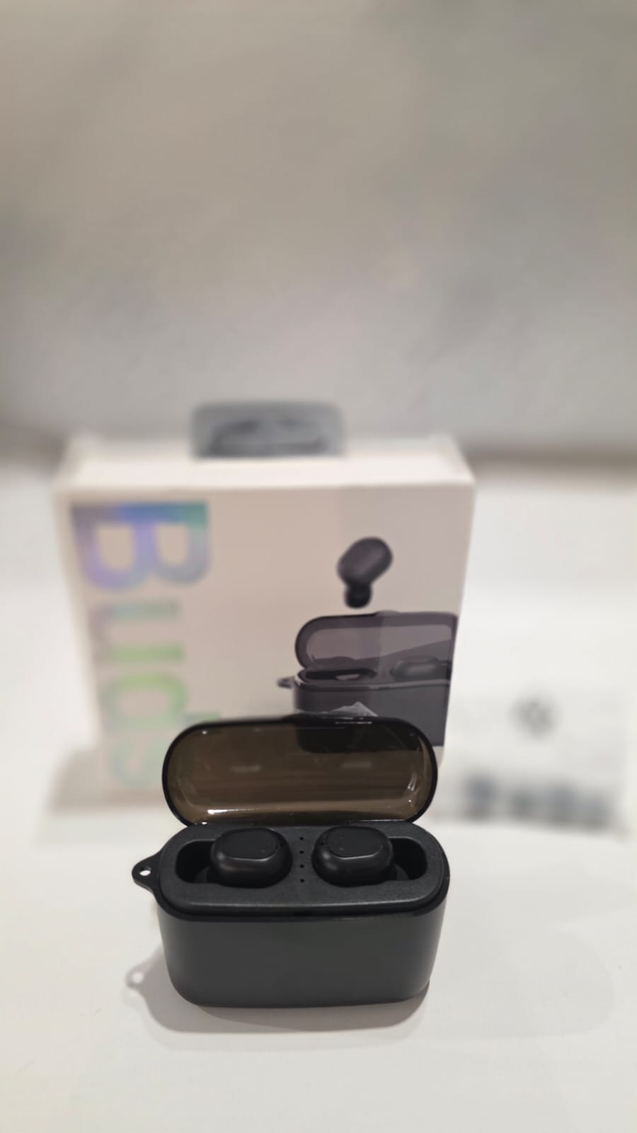 Kufje Wireless me Bluetooth Buds, me tingull të qartë dhe përdorim komod, për muzikë, thirrje dhe argëtim, ngjyrë e zezë