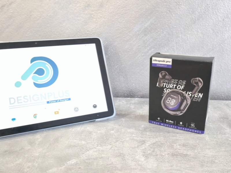 Ultrapods Pro V5.3 (TWS), me tingull të qartë dhe përdorim komod, për muzikë, thirrje dhe argëtim, ngjyrë e zezë