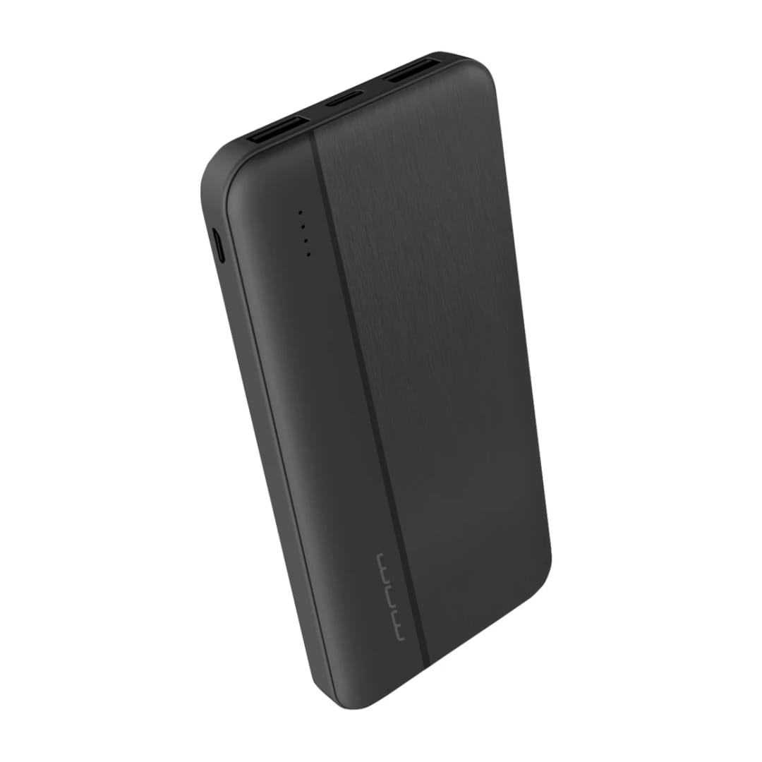 Power Bank WUW Y145 me Kapacitet 10,000mAh (E Zezë), për energji rezervë gjatë ditës, për përdorim të përditshëm, ngjyrë e zezë
