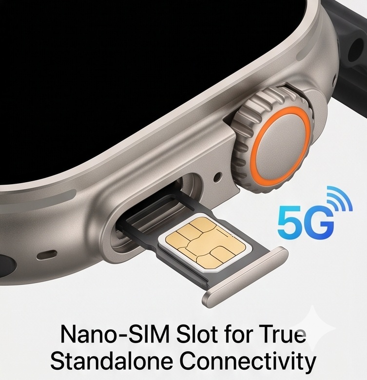 Orë Inteligjente TK9 Ultra me SIM 4G/5G, GPS dhe Aplikacione