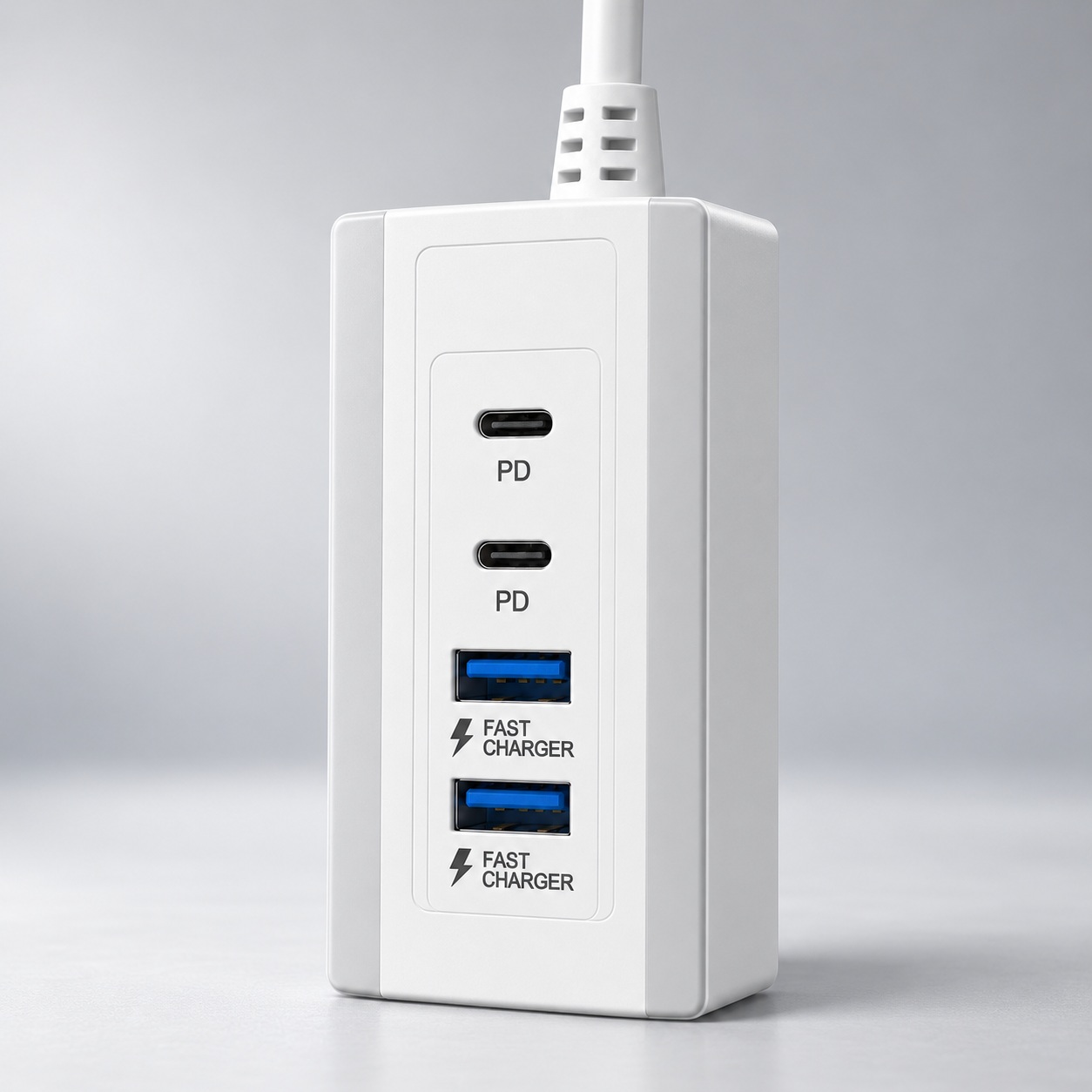 Power Socket 25W me 2x USB-C PD dhe 2x USB-A – foto 2